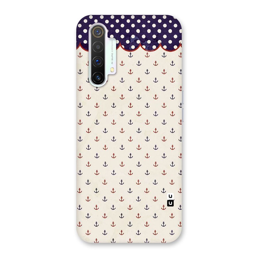 Polka Anchor Back Case for Realme X3