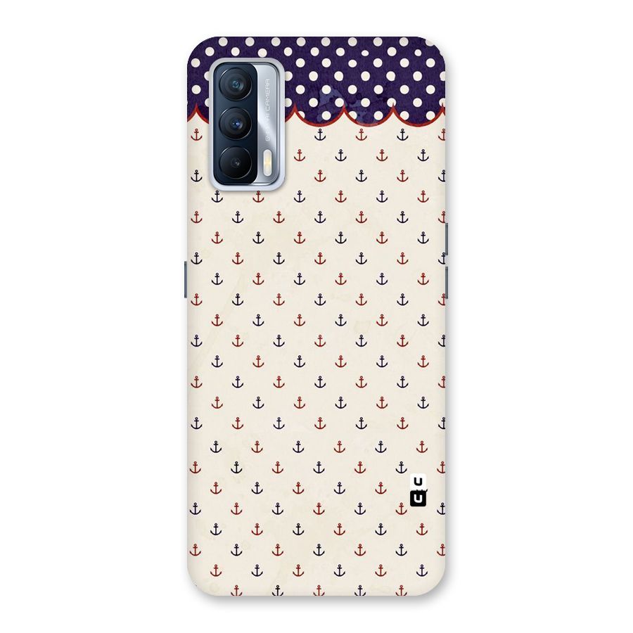 Polka Anchor Back Case for Realme X7