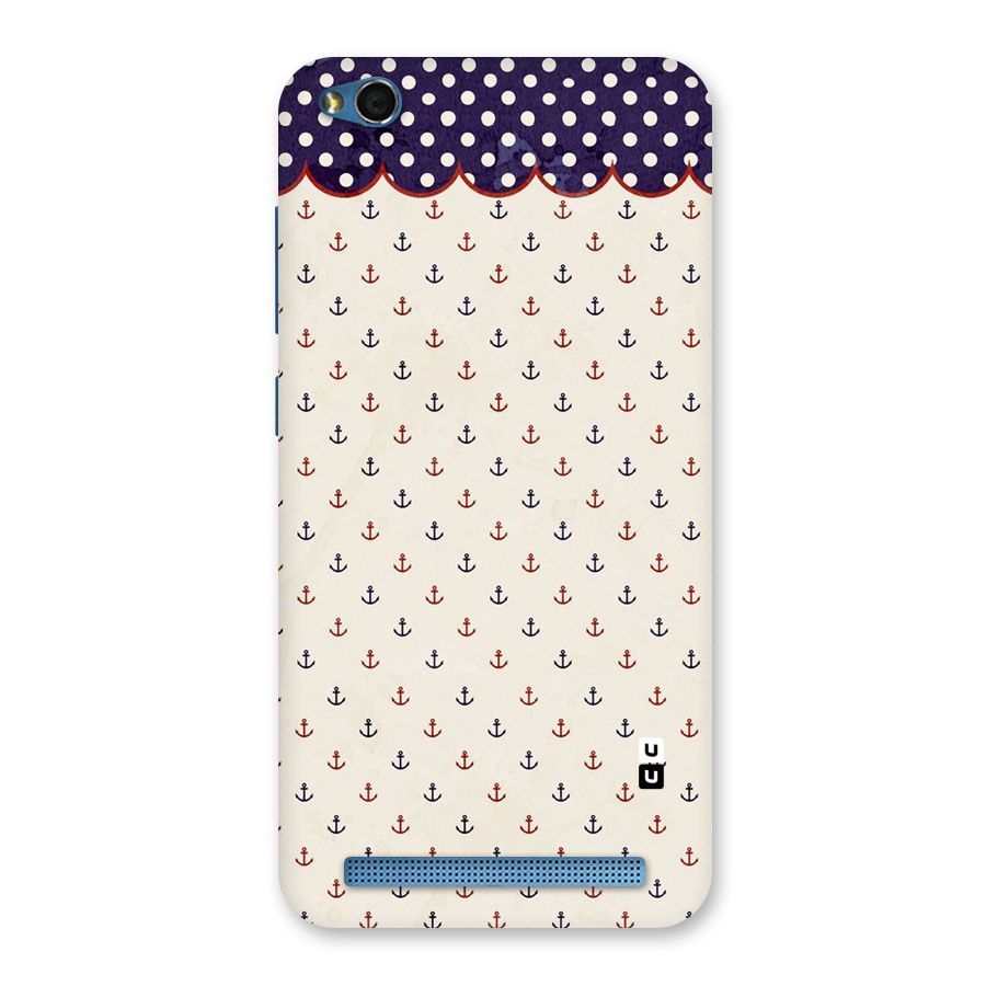 Polka Anchor Back Case for Redmi 5A