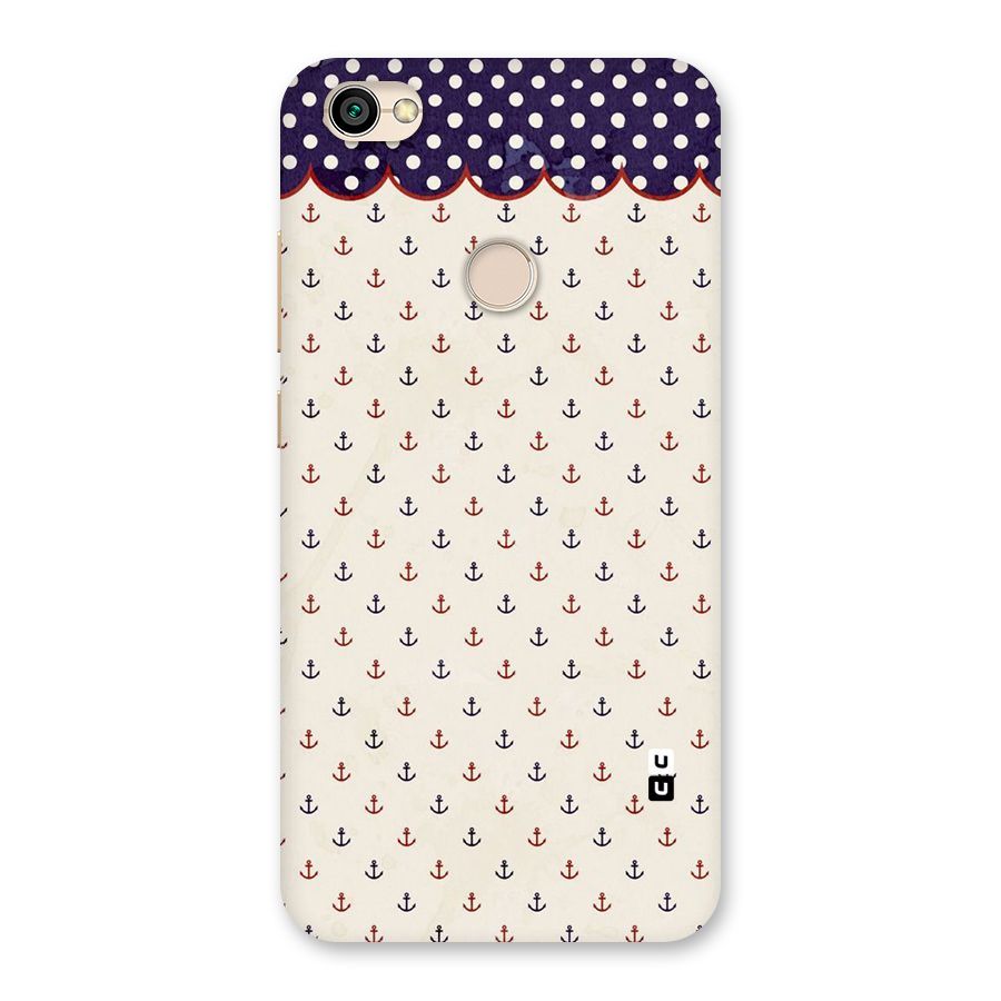 Polka Anchor Back Case for Redmi Y1 2017