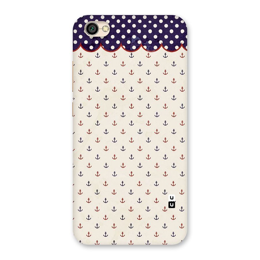 Polka Anchor Back Case for Redmi Y1 Lite