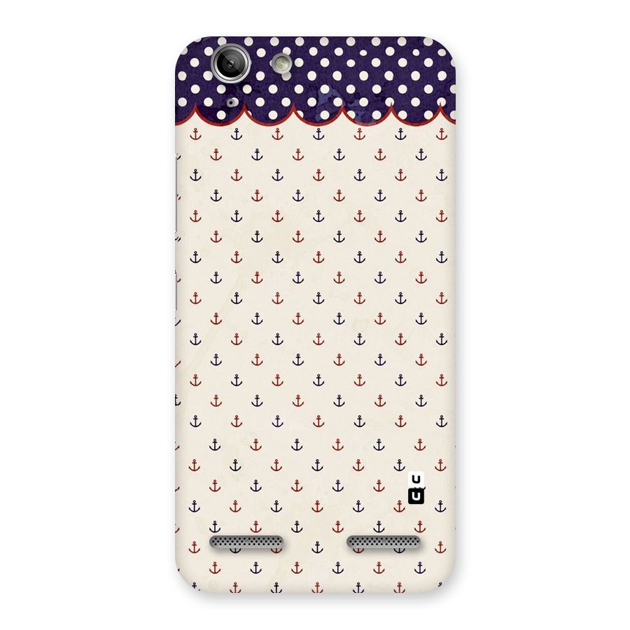 Polka Anchor Back Case for Vibe K5