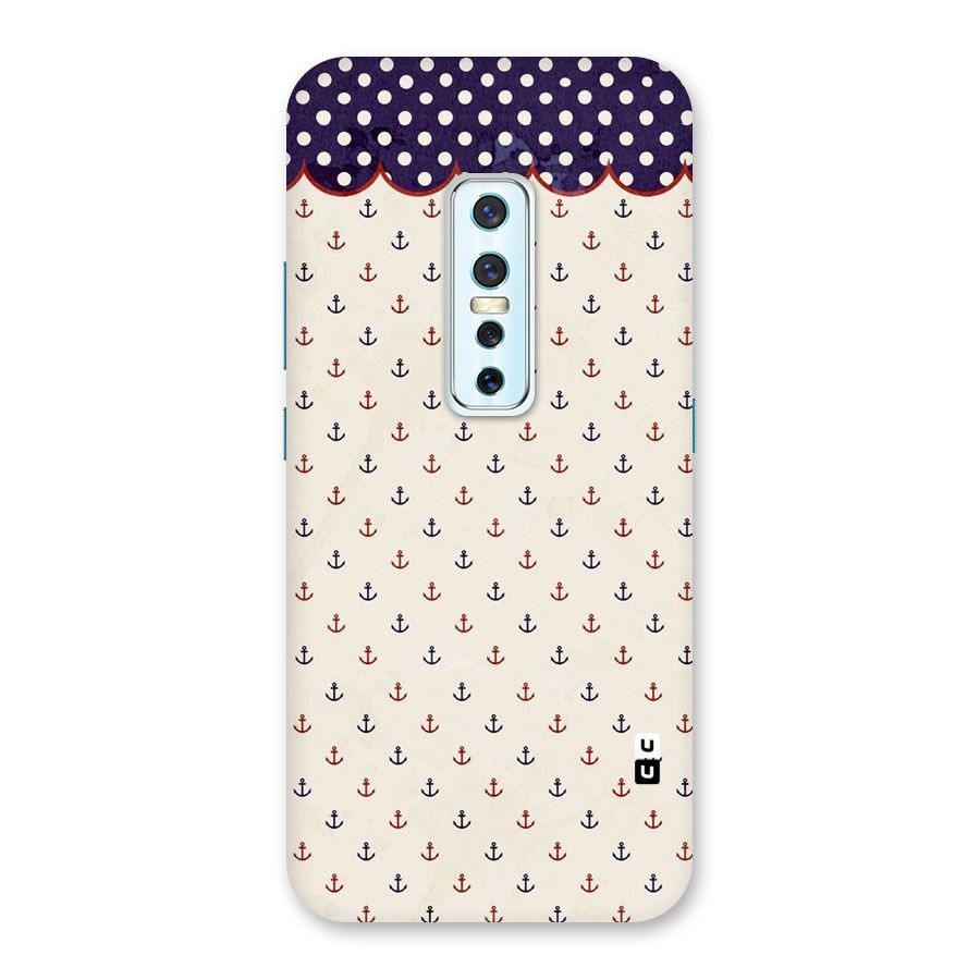 Polka Anchor Back Case for Vivo V17 Pro