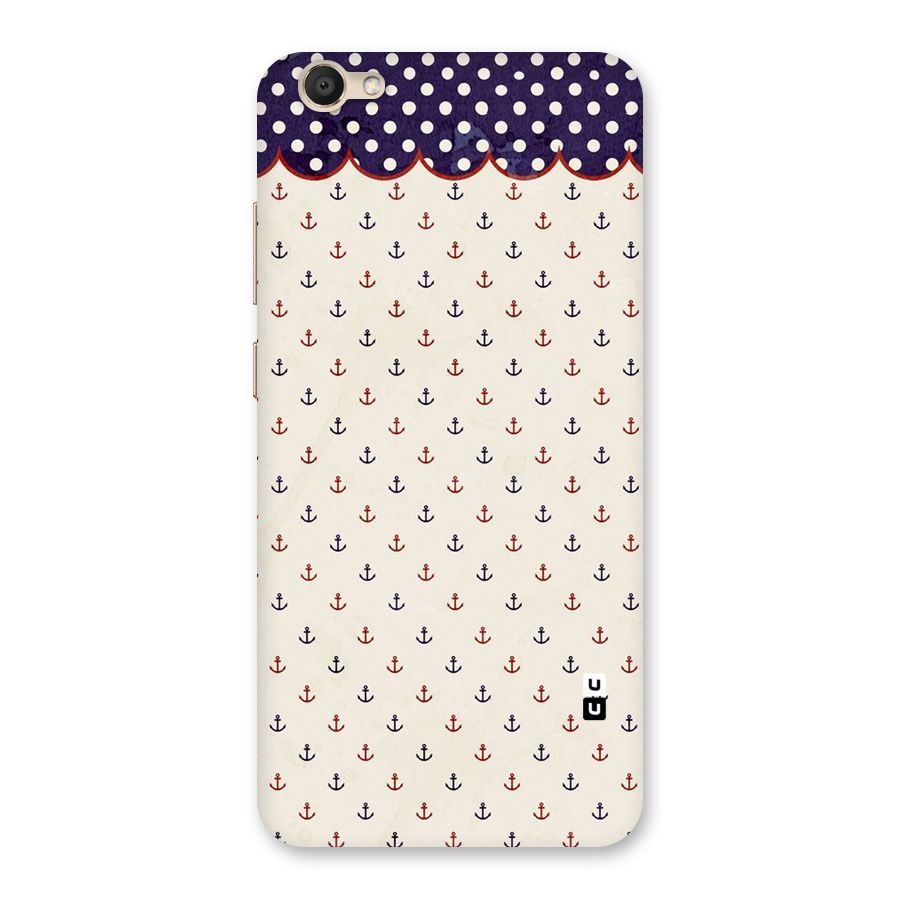 Polka Anchor Back Case for Vivo V5