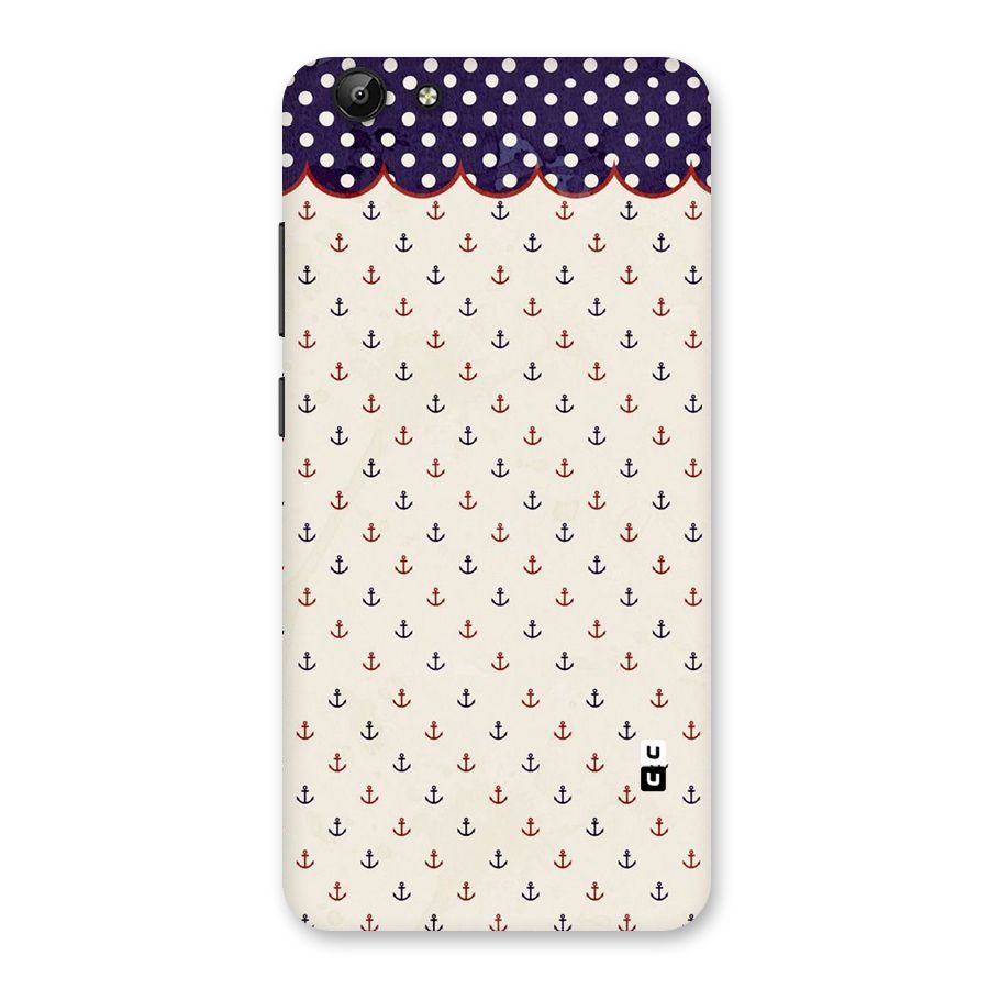 Polka Anchor Back Case for Vivo Y69