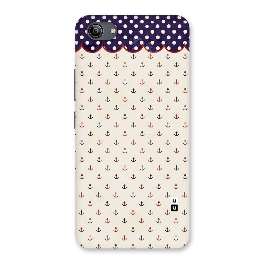 Polka Anchor Back Case for Vivo Y81i