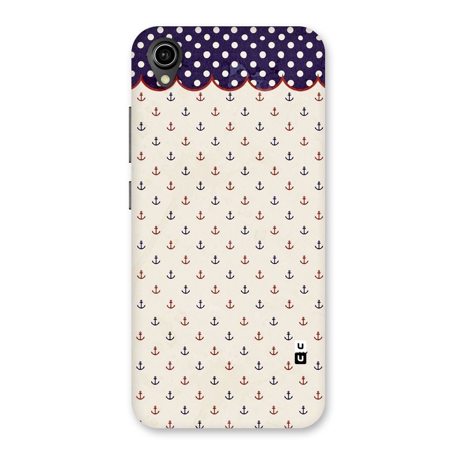 Polka Anchor Back Case for Vivo Y90