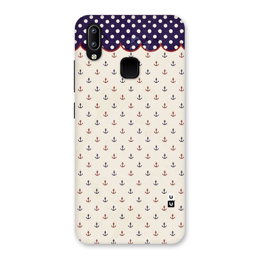 Polka Anchor Back Case for Vivo Y93
