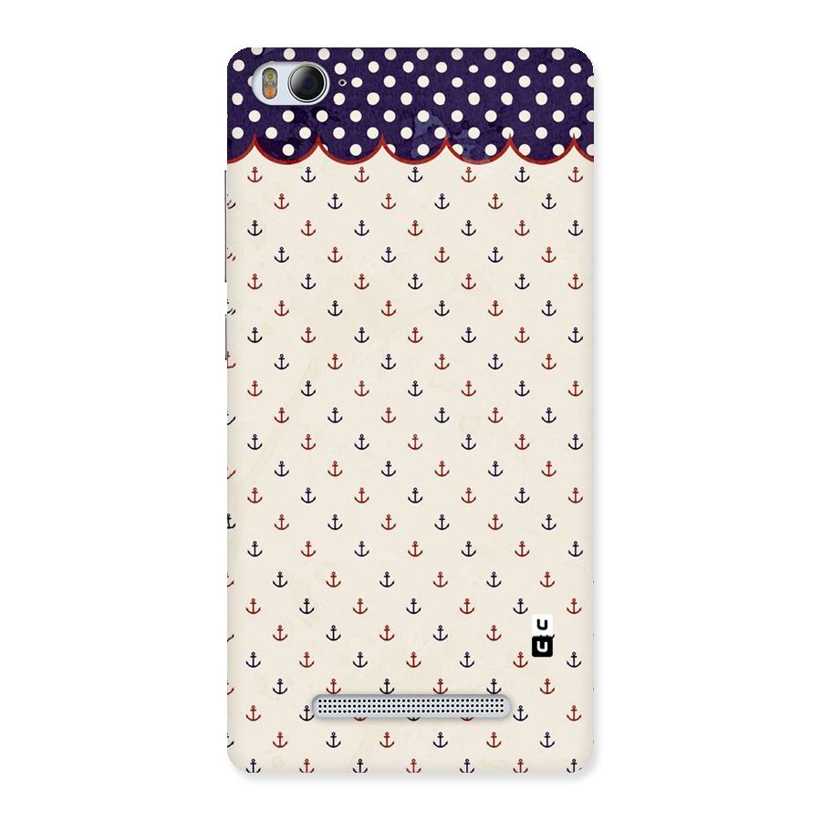 Polka Anchor Back Case for Xiaomi Mi4i
