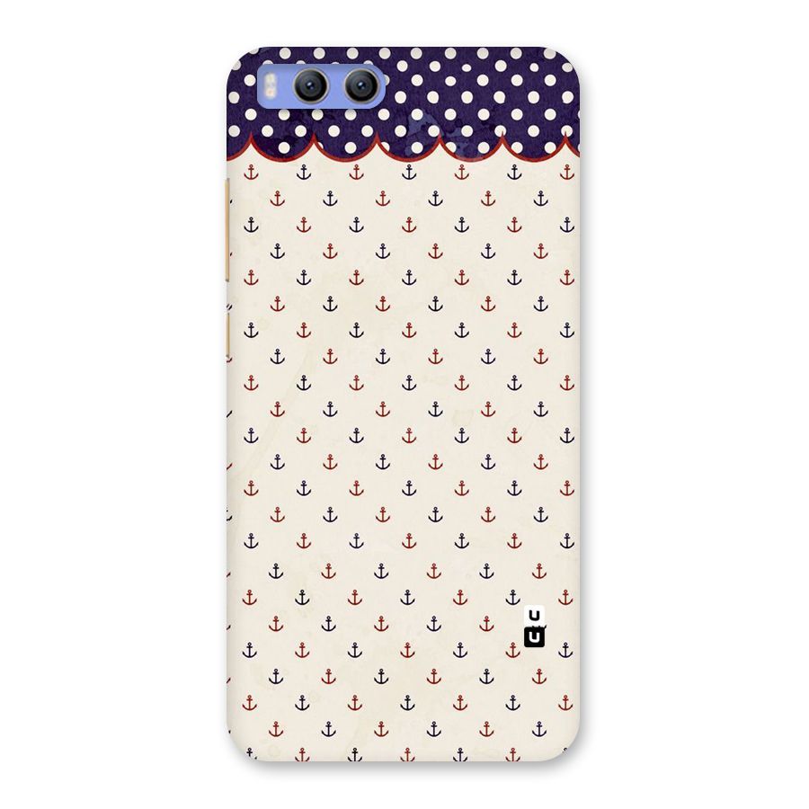 Polka Anchor Back Case for Xiaomi Mi 6