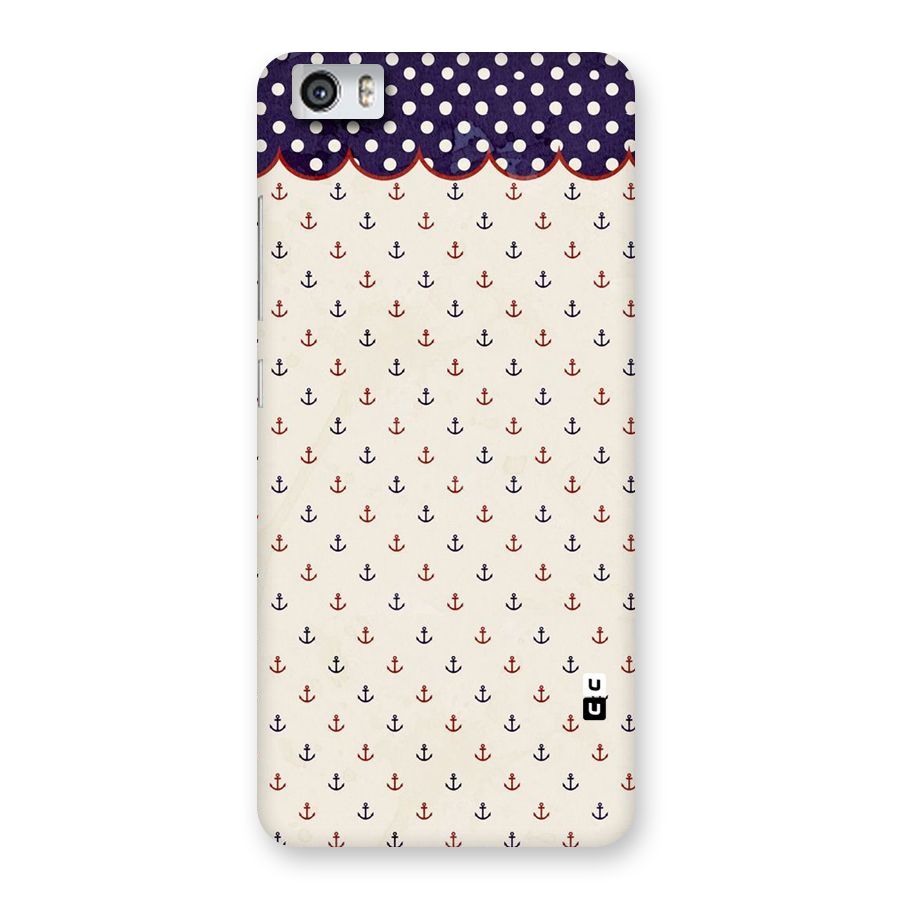Polka Anchor Back Case for Xiaomi Redmi Mi5