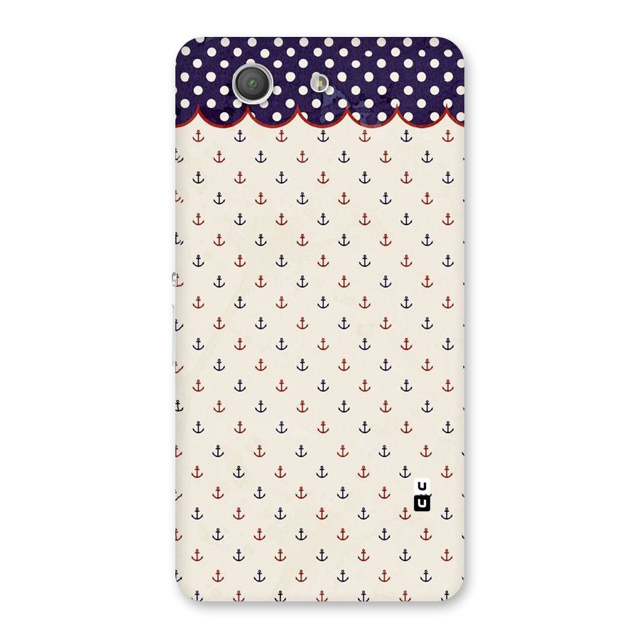 Polka Anchor Back Case for Xperia Z3 Compact