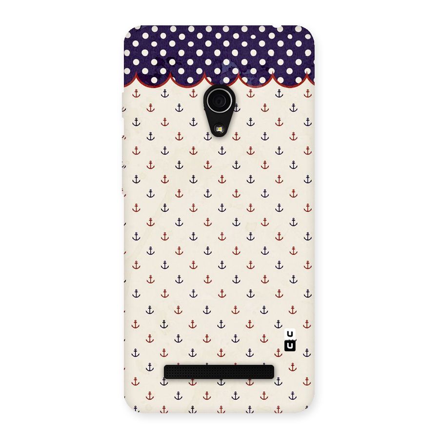 Polka Anchor Back Case for Zenfone 5