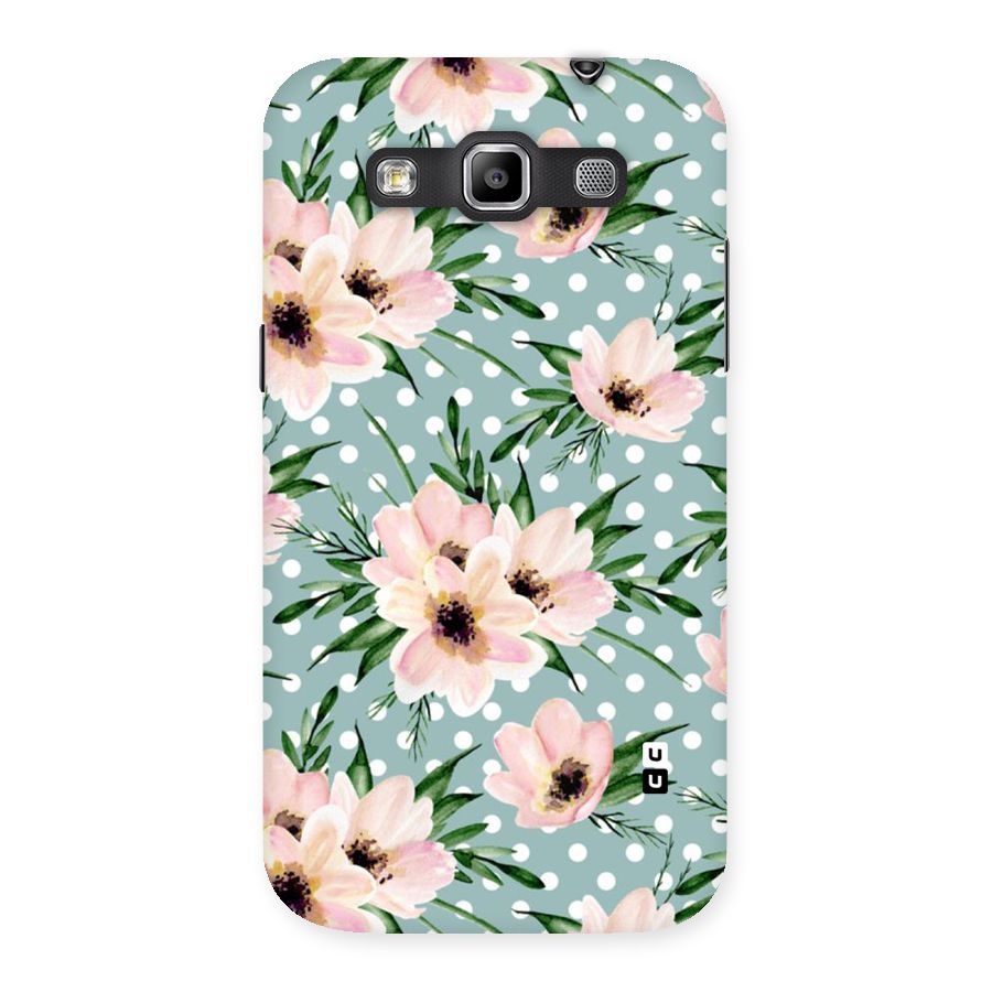 Polka Art Floral Back Case for Galaxy Grand Quattro