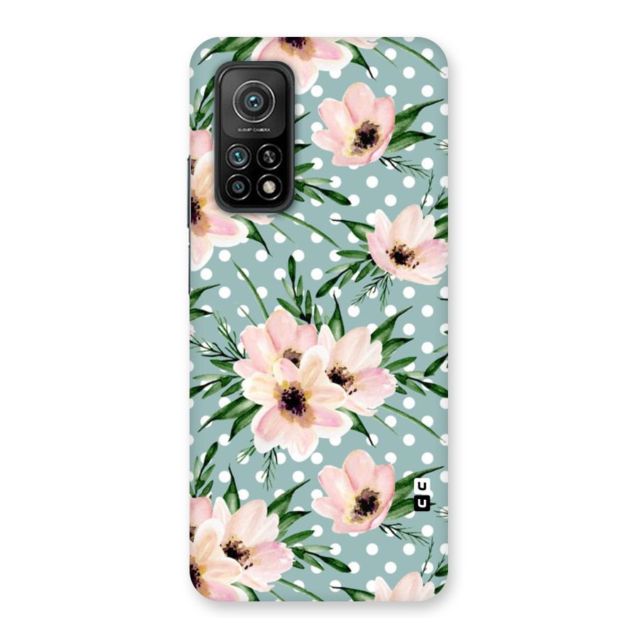 Polka Art Floral Back Case for Mi 10T 5G