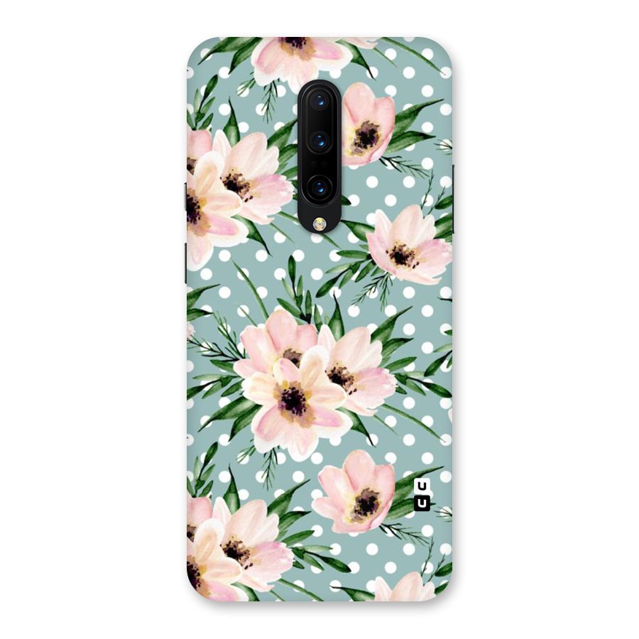 Polka Art Floral Back Case for OnePlus 7 Pro