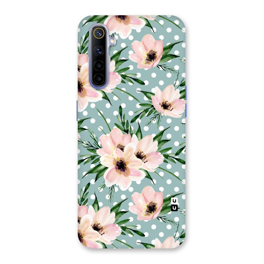 Polka Art Floral Back Case for Realme 6i