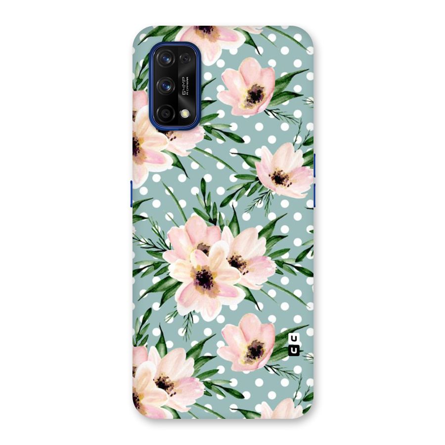 Polka Art Floral Back Case for Realme 7 Pro