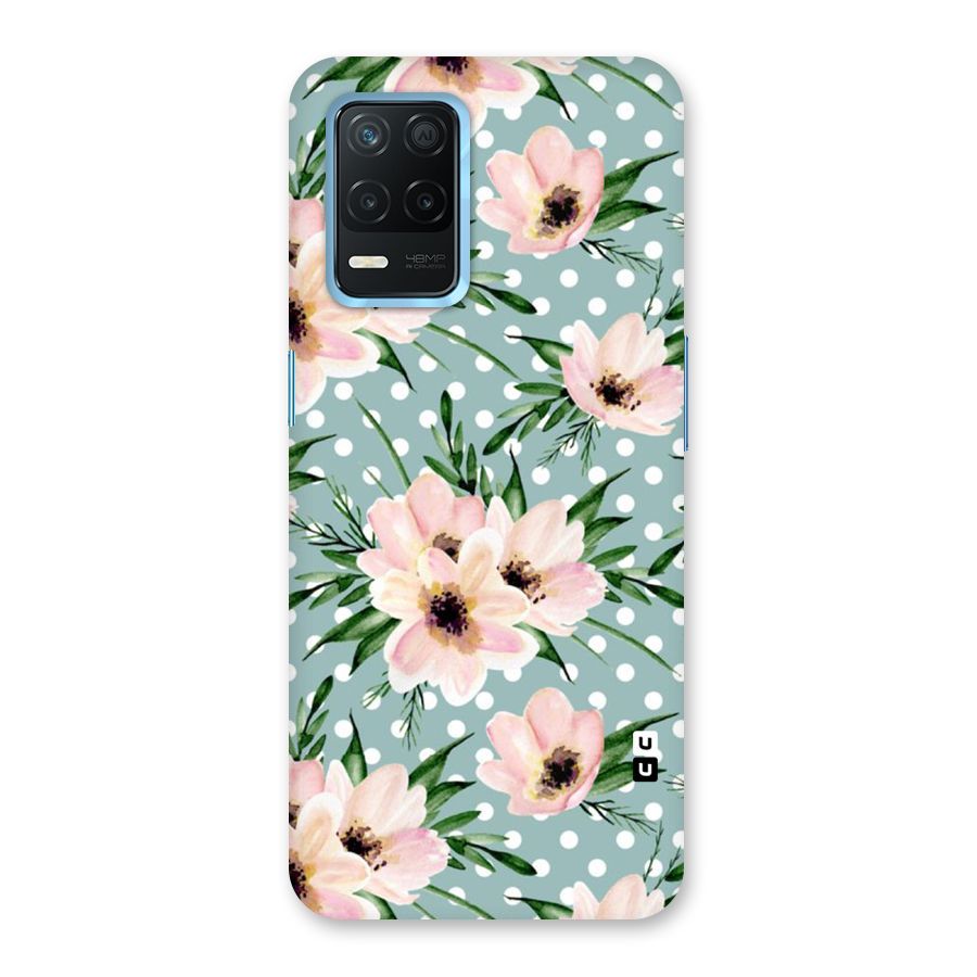 Polka Art Floral Back Case for Realme 8s 5G