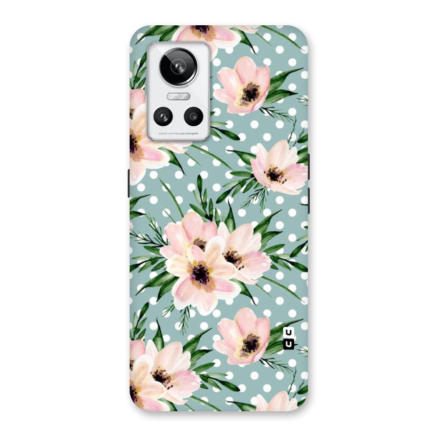 Polka Art Floral Back Case for Realme GT Neo 3