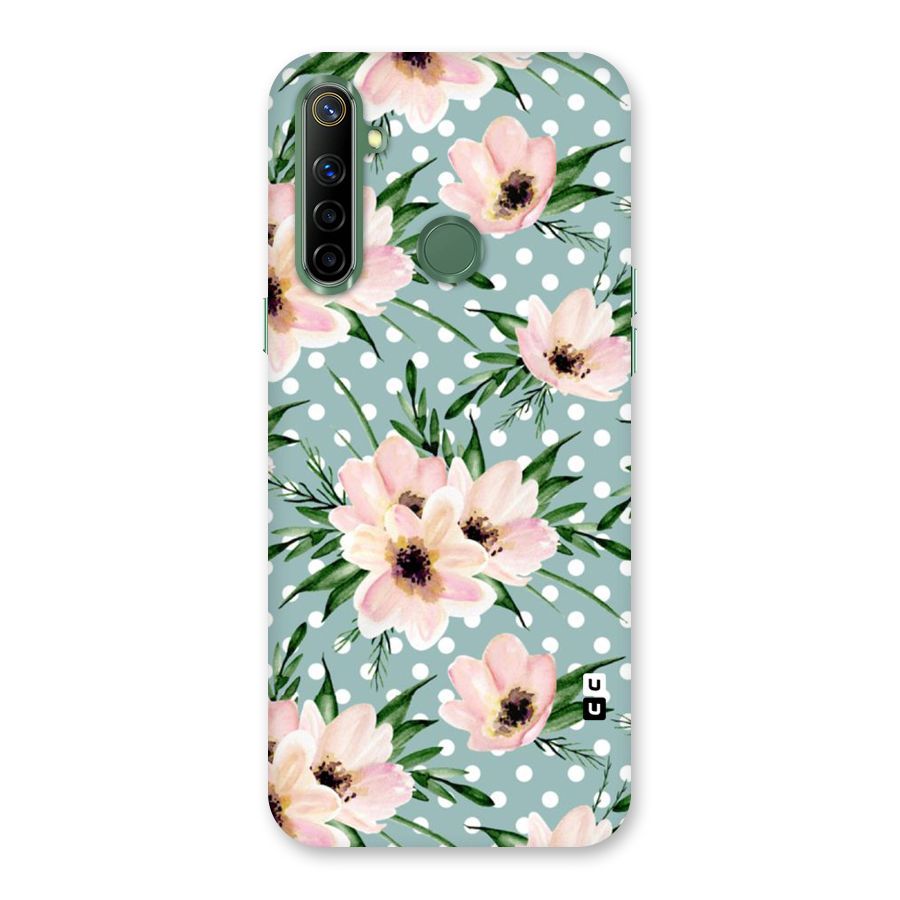 Polka Art Floral Back Case for Realme Narzo 10