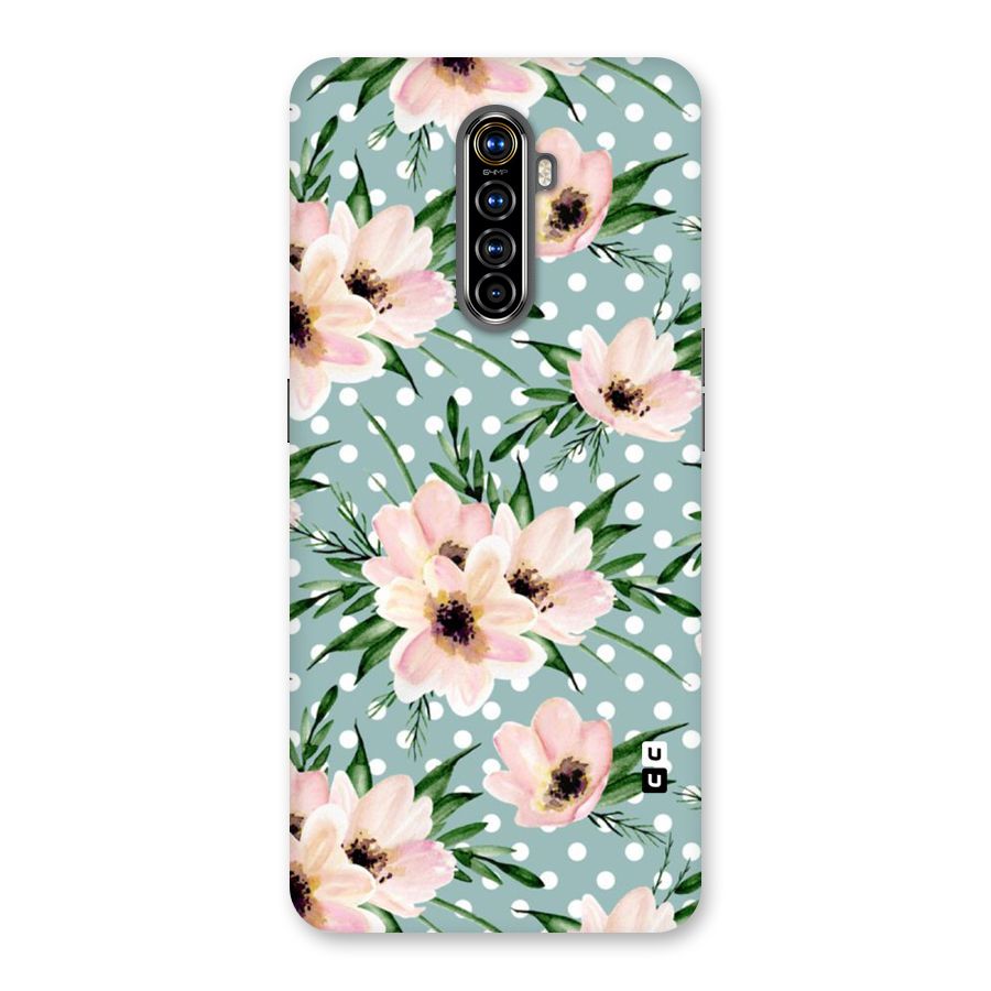 Polka Art Floral Back Case for Realme X2 Pro