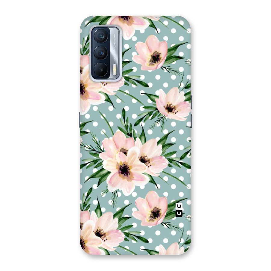 Polka Art Floral Back Case for Realme X7