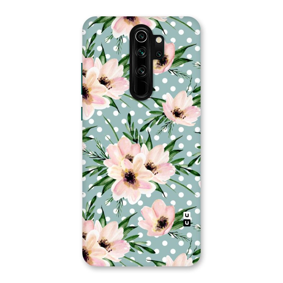 Polka Art Floral Back Case for Redmi Note 8 Pro
