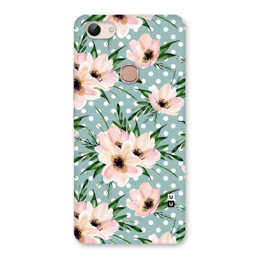 Polka Art Floral Back Case for Vivo Y83