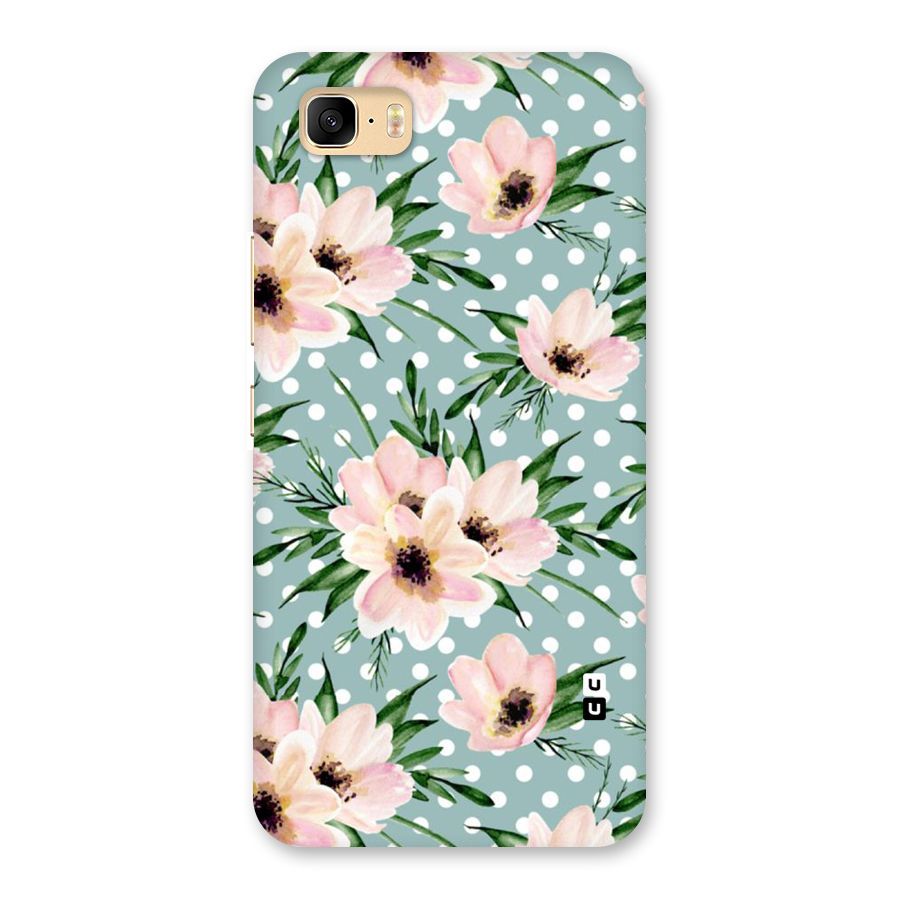 Polka Art Floral Back Case for Zenfone 3s Max