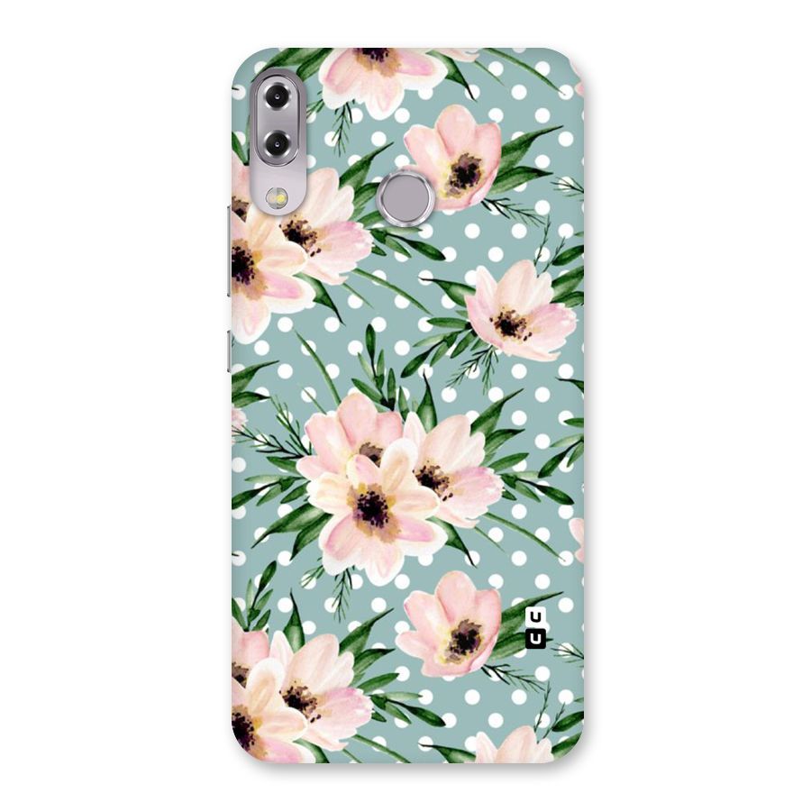 Polka Art Floral Back Case for Zenfone 5Z