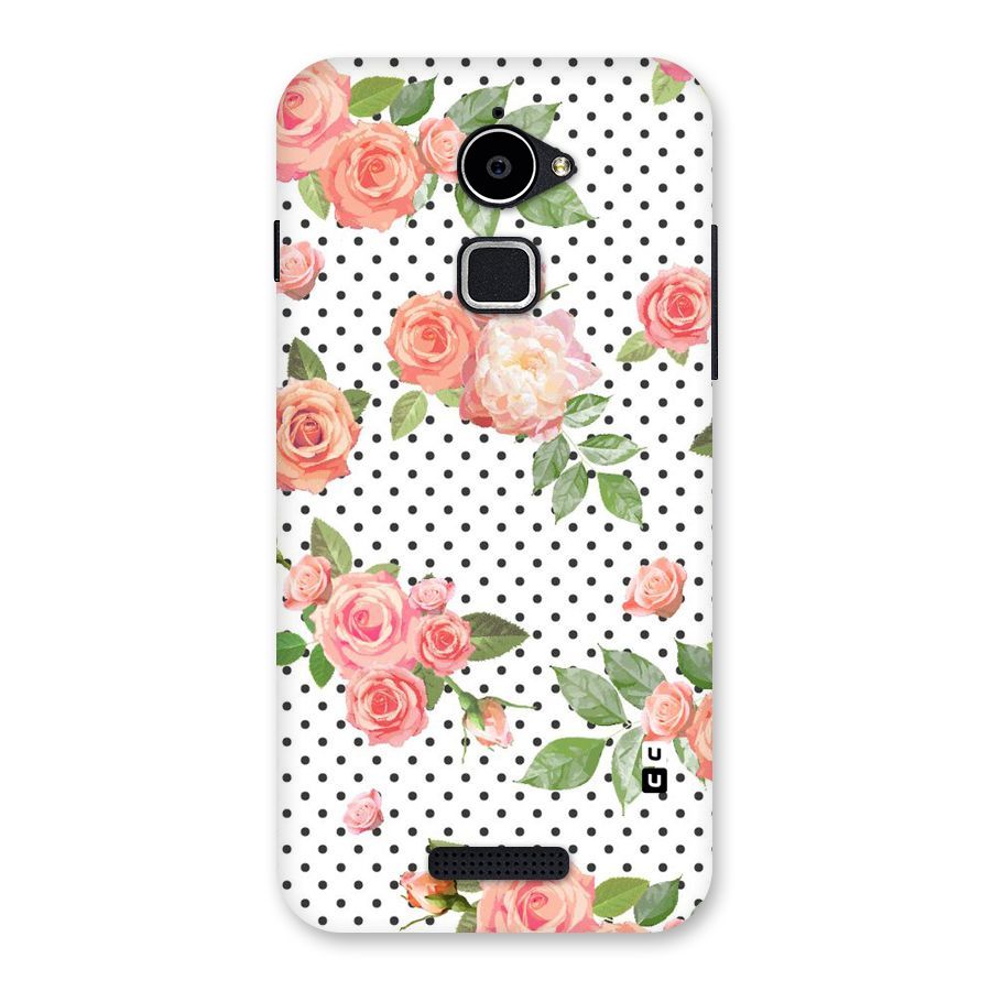 Polka Bloom White Back Case for Coolpad Note 3 Lite