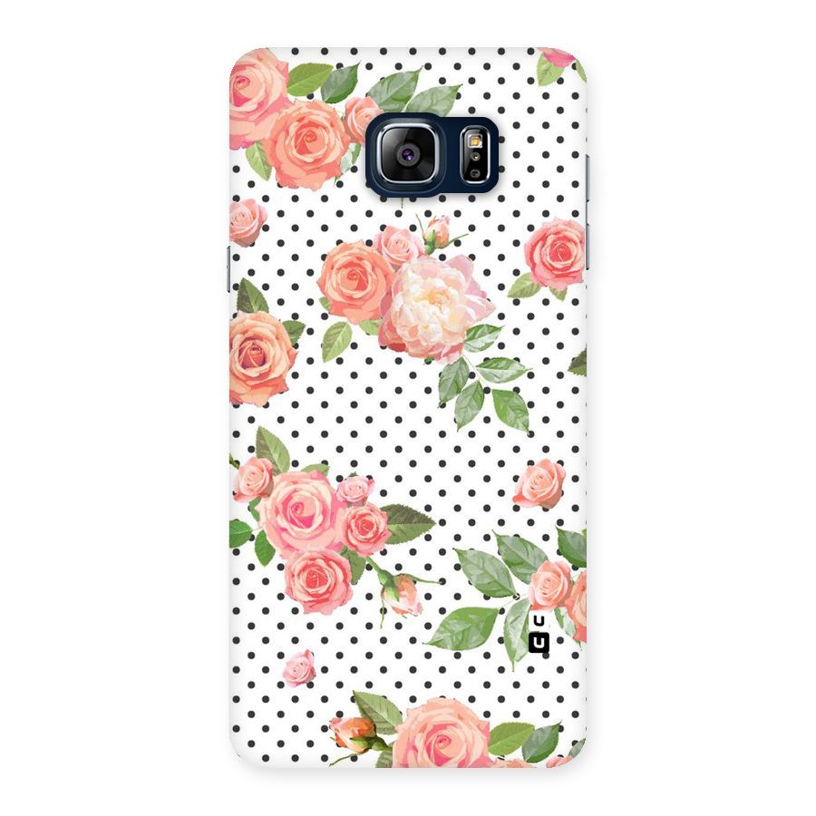 Polka Bloom White Back Case for Galaxy Note 5