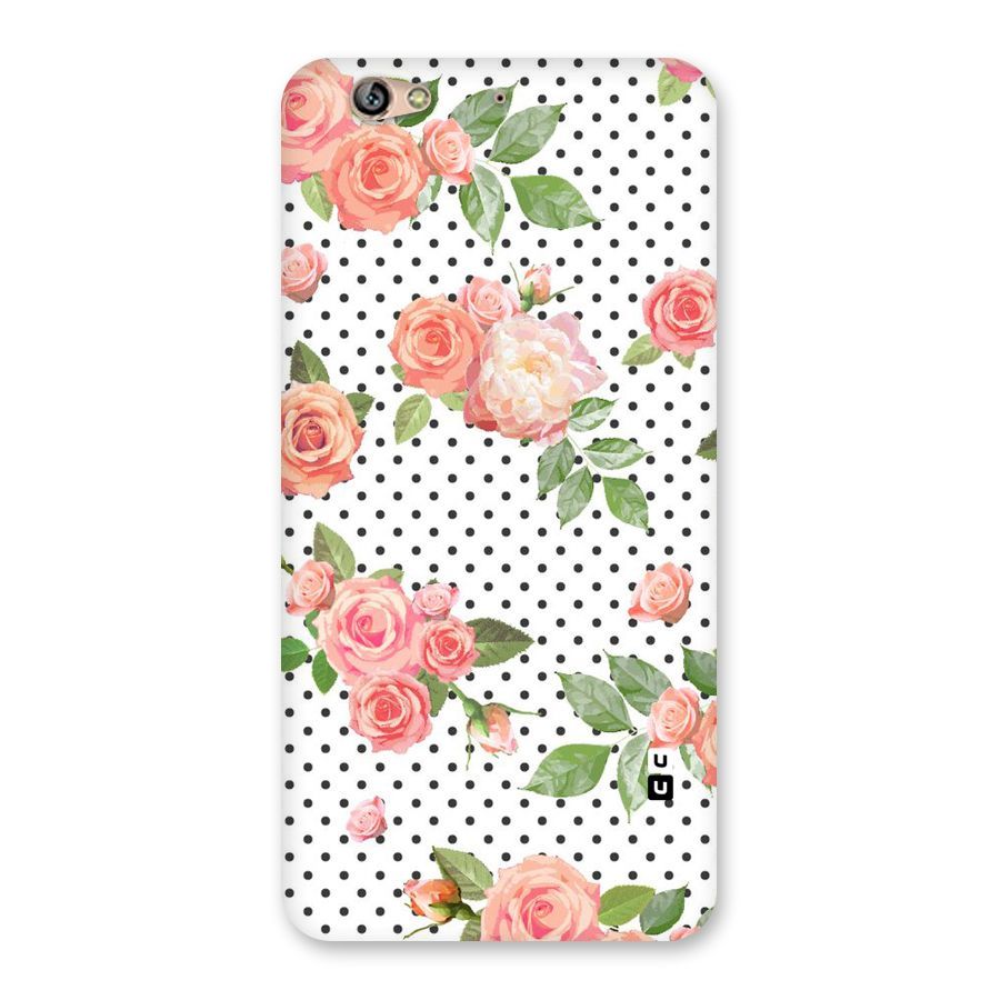 Polka Bloom White Back Case for Gionee S6