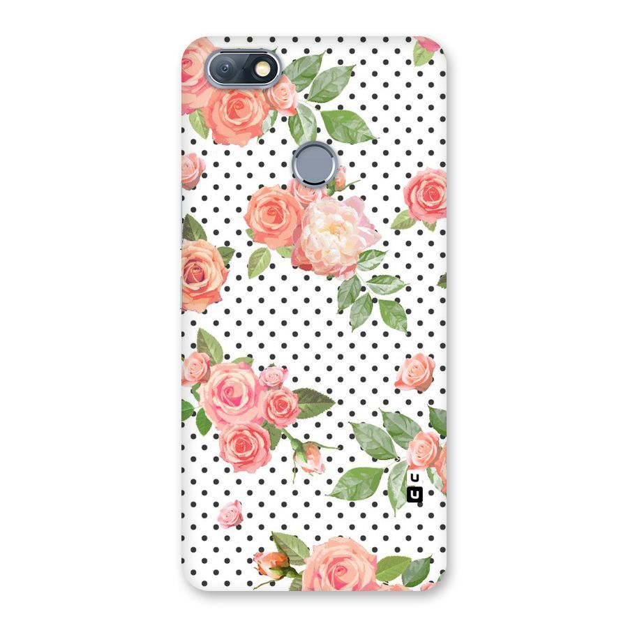 Polka Bloom White Back Case for Infinix Note 5