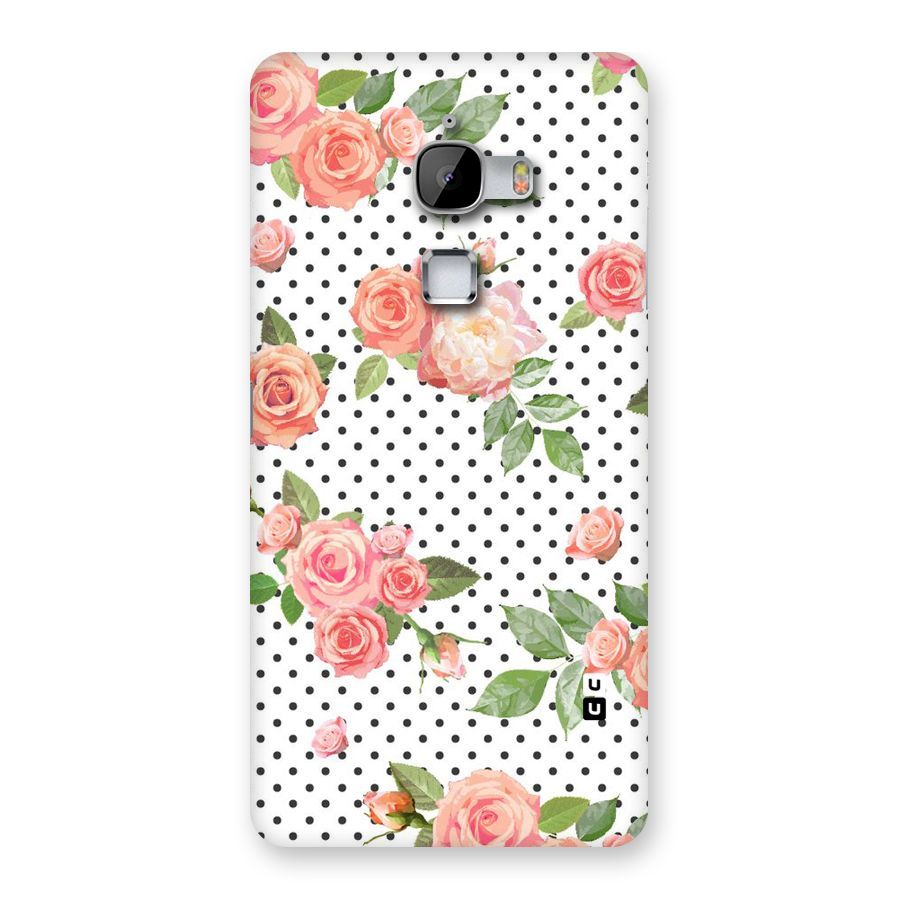 Polka Bloom White Back Case for LeTv Le Max