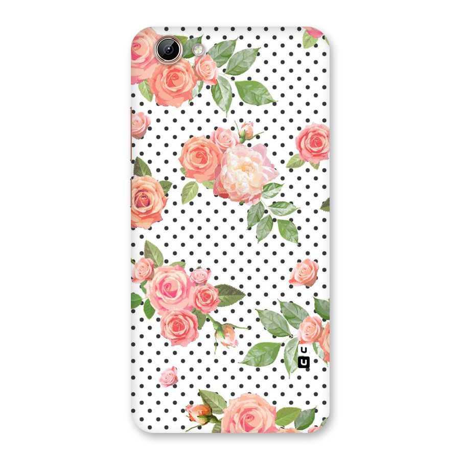 Polka Bloom White Back Case for Vivo Y71