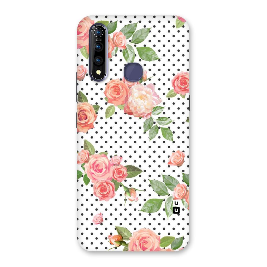 Polka Bloom White Back Case for Vivo Z1 Pro