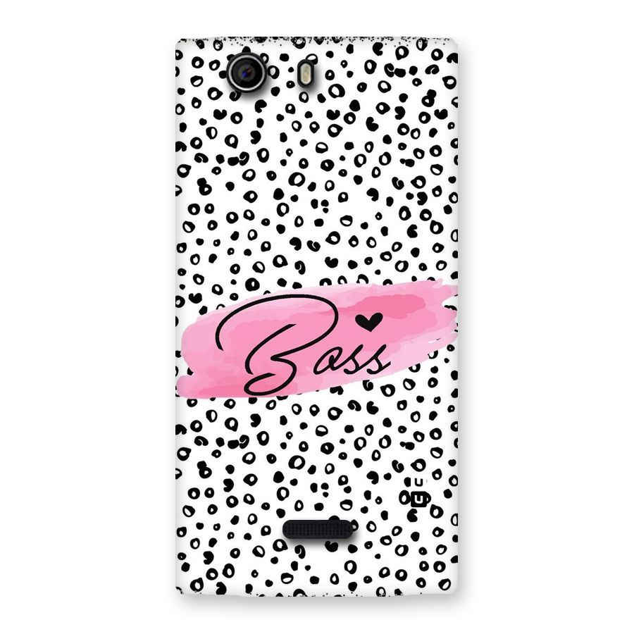 Polka Boss Back Case for Canvas Nitro 2 E311