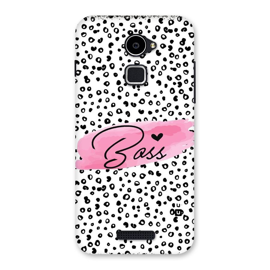 Polka Boss Back Case for Coolpad Note 3 Lite