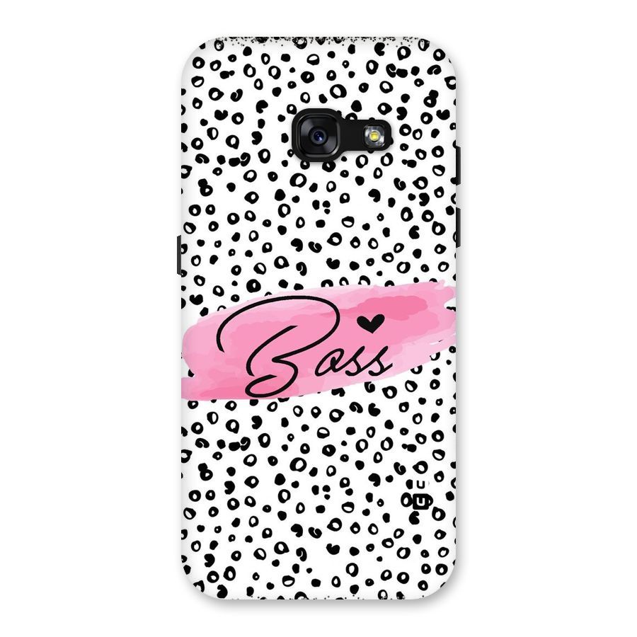 Polka Boss Back Case for Galaxy A3 (2017)
