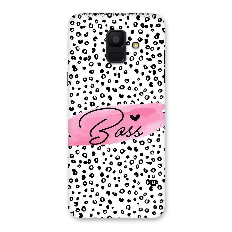 Polka Boss Back Case for Galaxy A6 (2018)