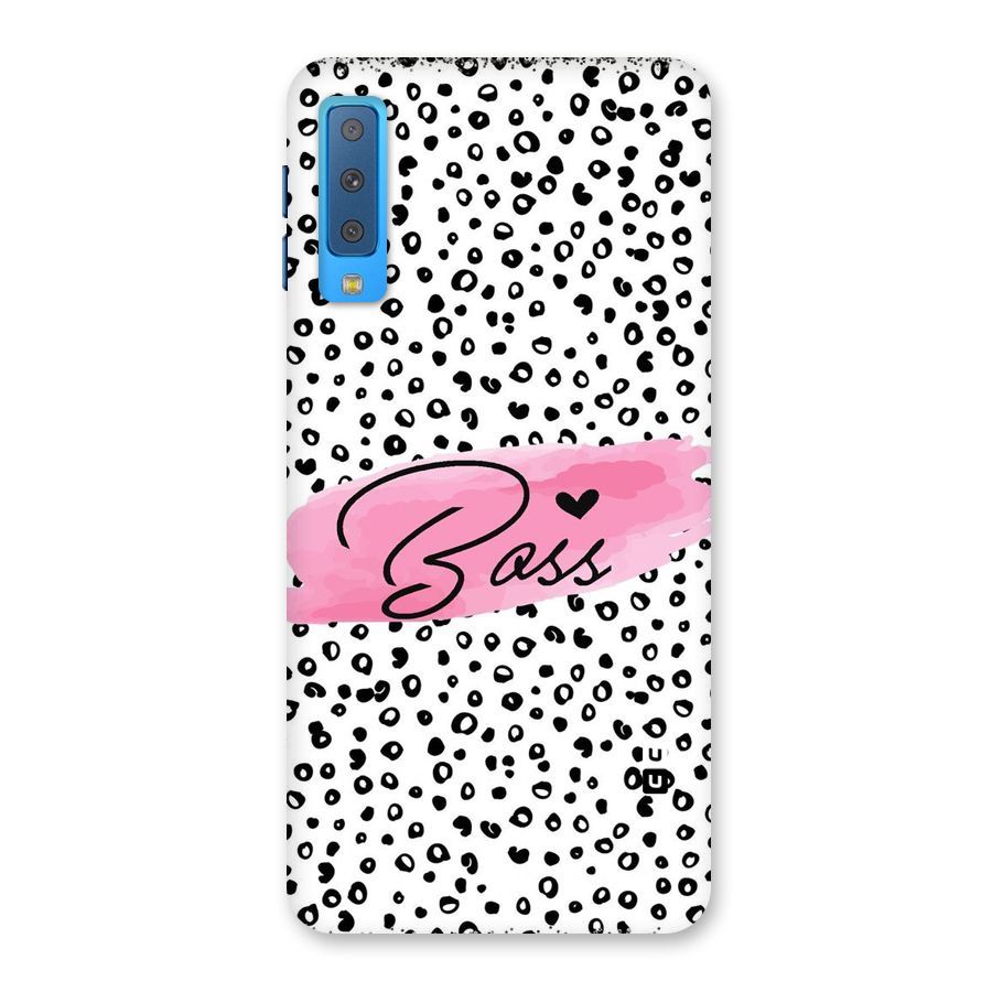 Polka Boss Back Case for Galaxy A7 (2018)
