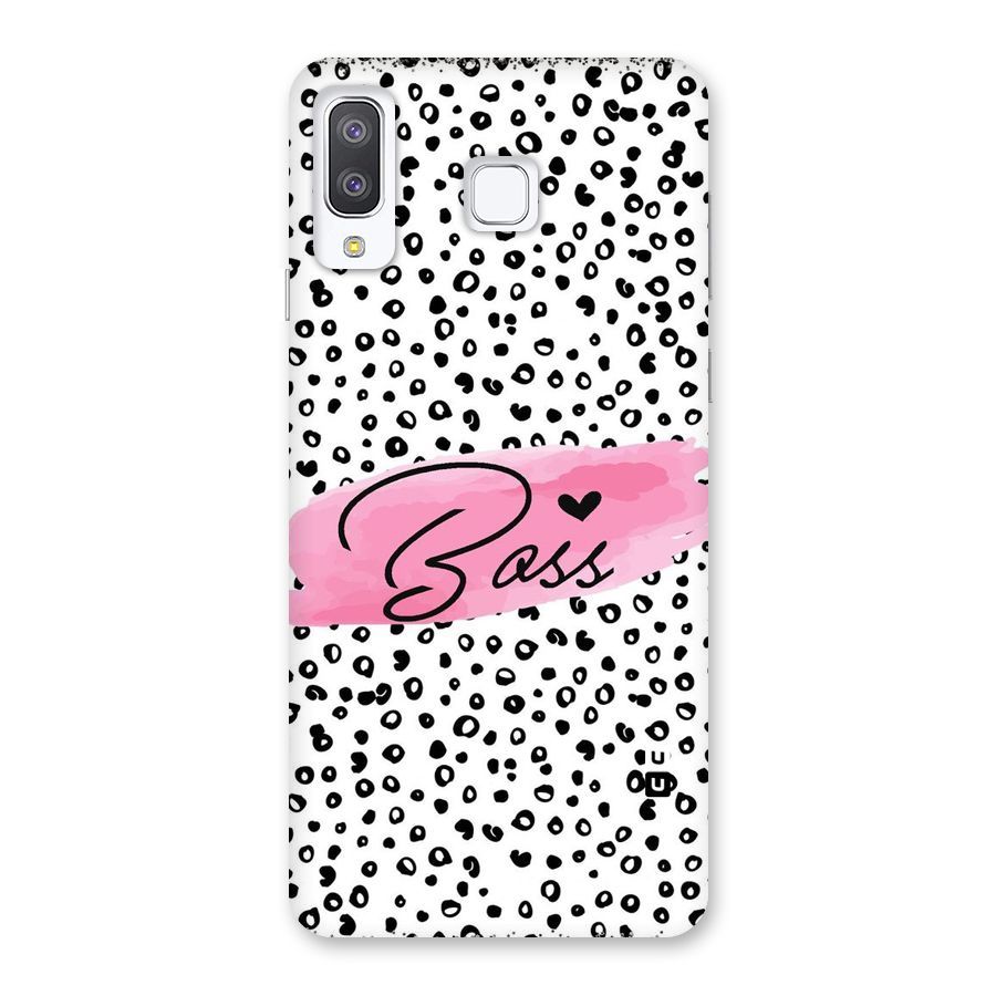 Polka Boss Back Case for Galaxy A8 Star