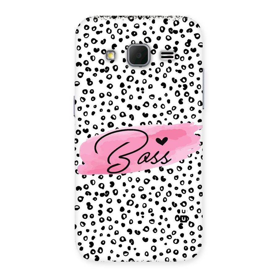 Polka Boss Back Case for Galaxy Core Prime