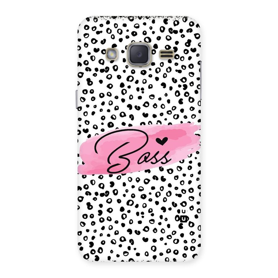 Polka Boss Back Case for Galaxy J2