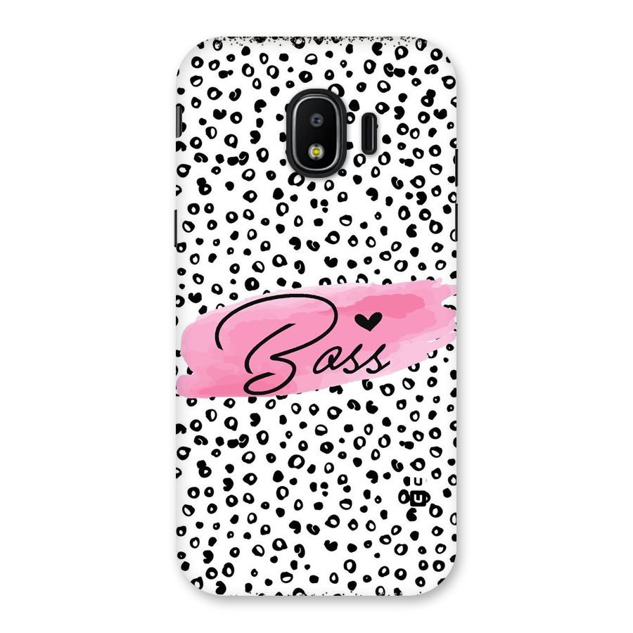 Polka Boss Back Case for Galaxy J2 Pro 2018
