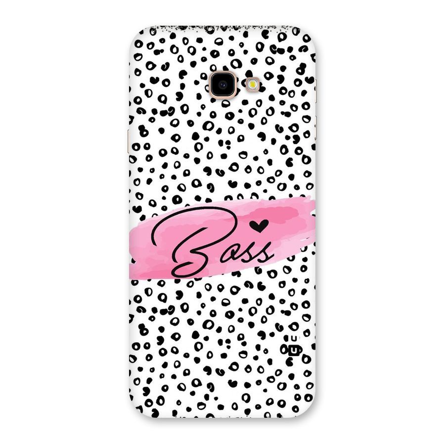 Polka Boss Back Case for Galaxy J4 Plus