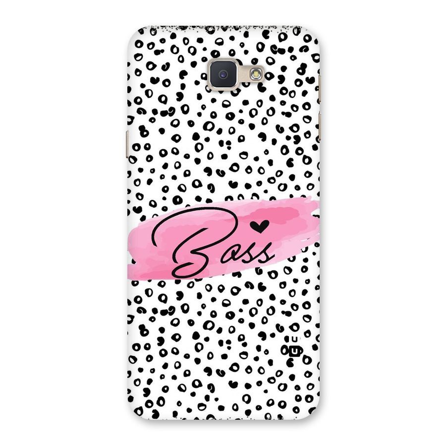 Polka Boss Back Case for Galaxy J5 Prime