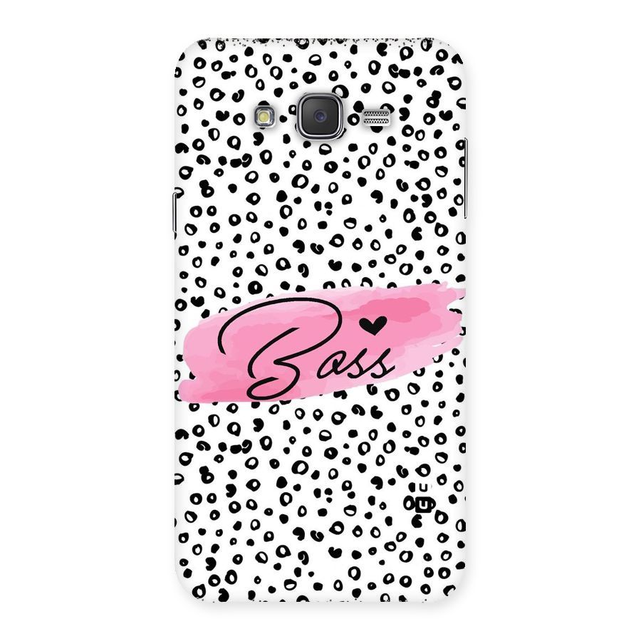 Polka Boss Back Case for Galaxy J7